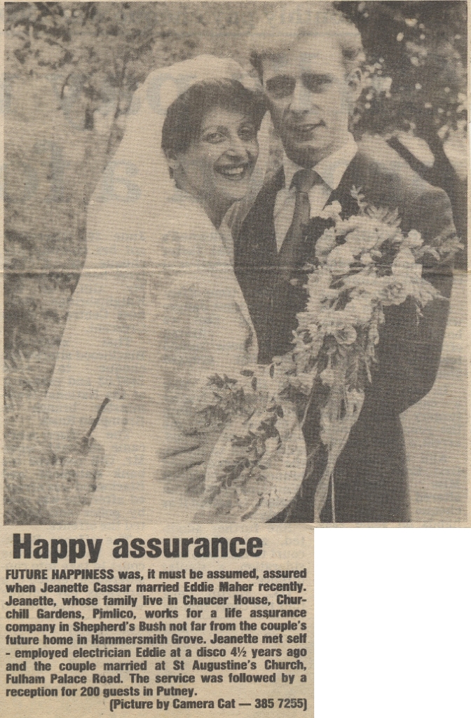 19820820 JEANETTE CASSAR EDDIE MAHER WEDDING WPN CN.jpg